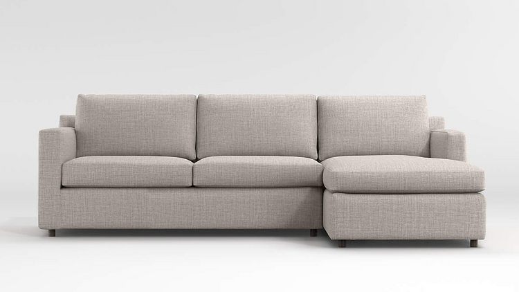 Sofa with chaise