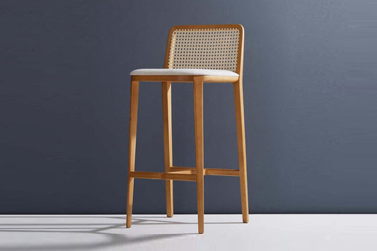 Marcus Bar Chair, White