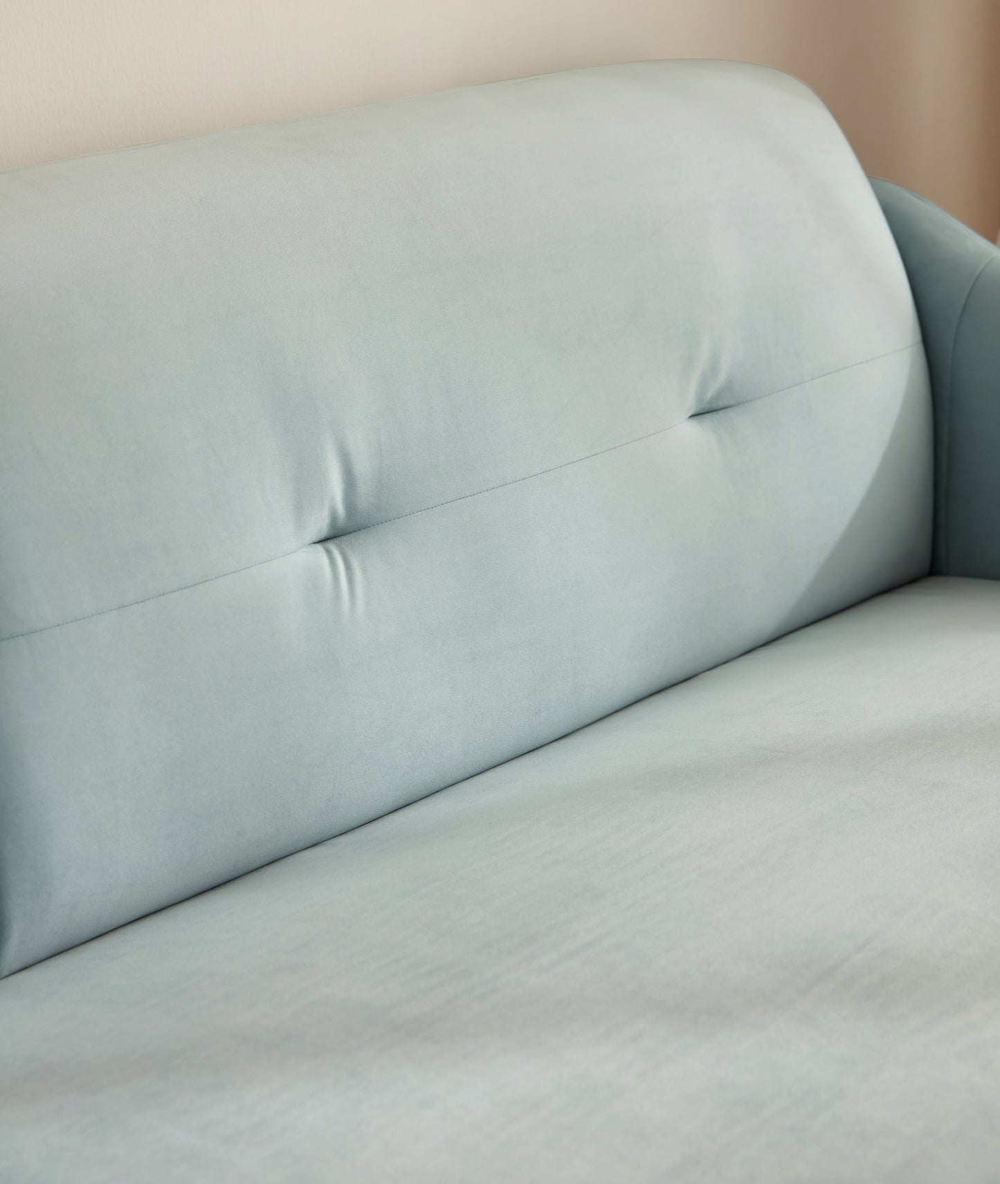 Karessa Deep Seat Sofa, 3 Seater, Blue