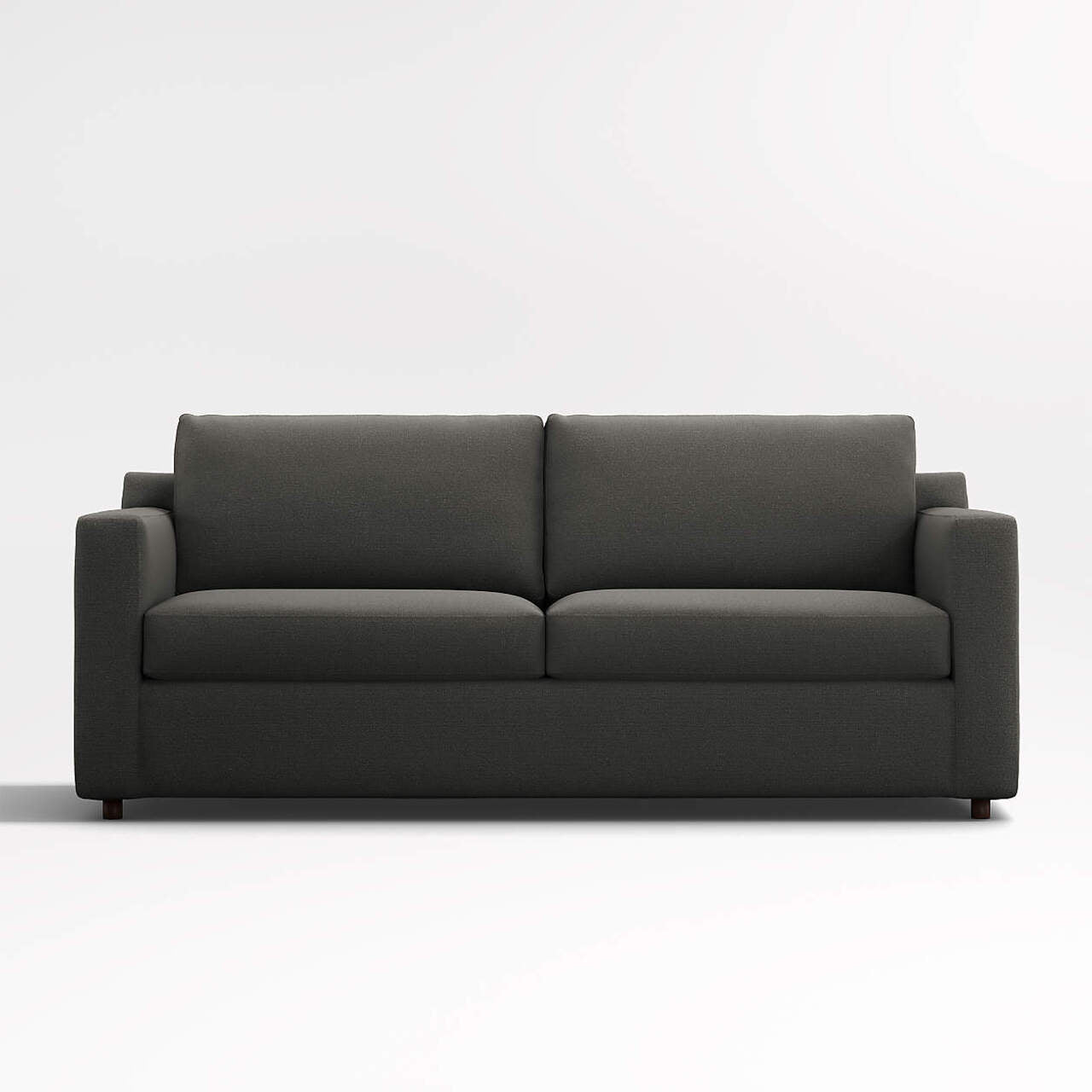 Fusion Sectional Sofa, 2 Seater, Black