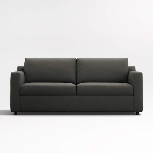 Fusion Sectional Sofa, 2 Seater, Black