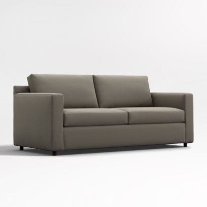 Fusion Sectional Sofa, 2 Seater, Charcoal