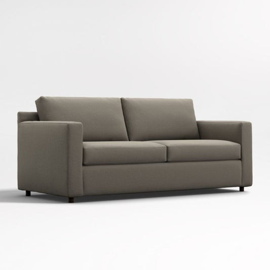 Fusion Sectional Sofa, 2 Seater, Charcoal