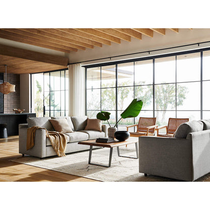 Fusion Sectional Sofa, 3 Seater, Beige
