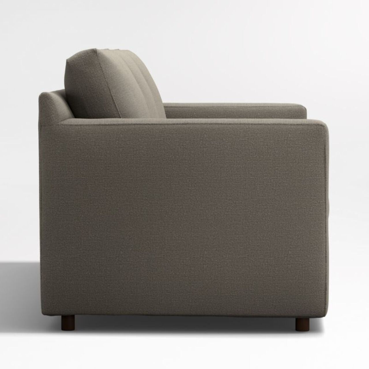 Fusion Sectional Sofa, 3 Seater, Charcoal