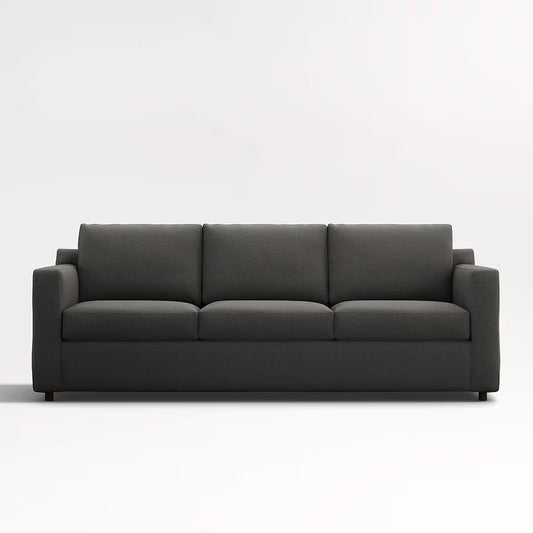 Fusion Sectional Sofa, 3 Seater, Black