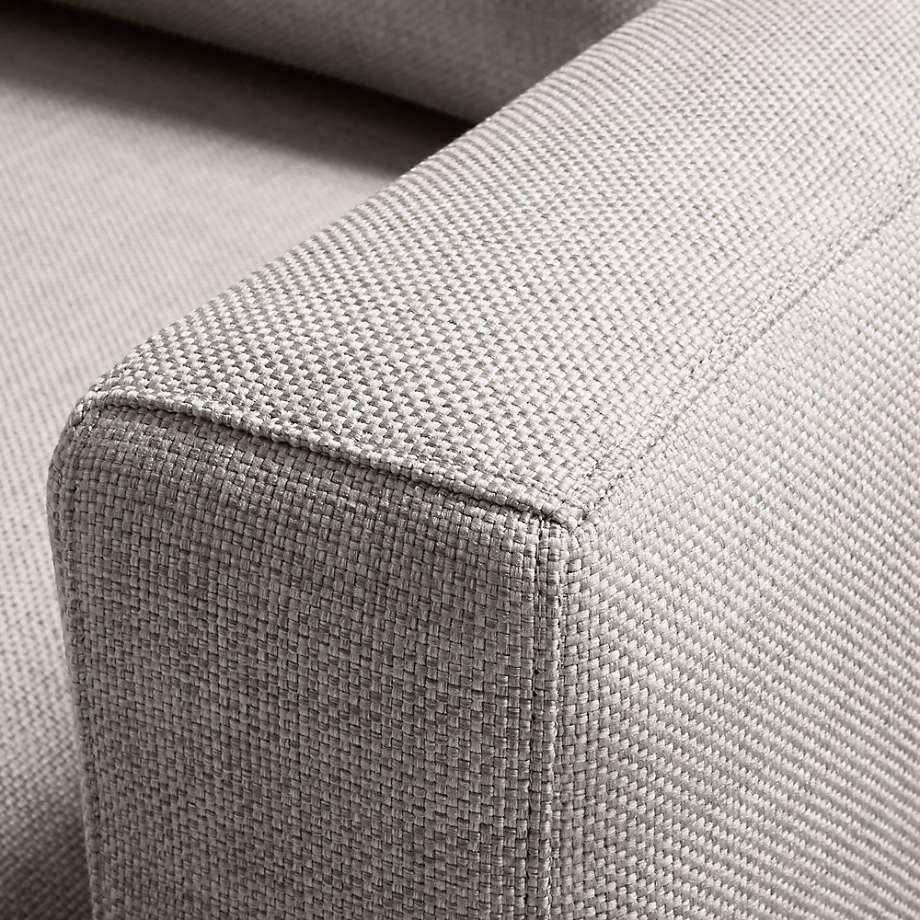 Fusion Sectional Sofa With Chaise, Left Facing, Beige