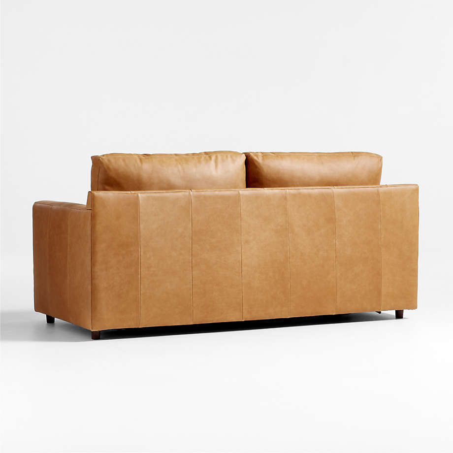 Fusion Sectional Sofa, 2 Seater, Tan Imitation Leather