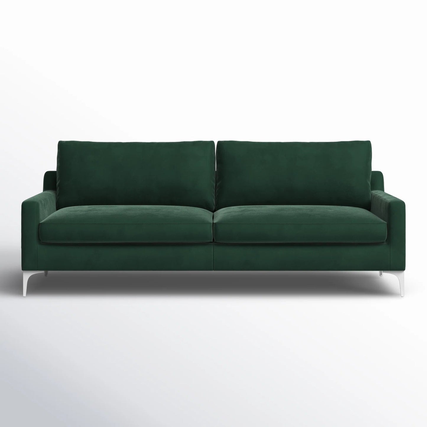 Jones 2 Seater Sofa, Green, Velvet