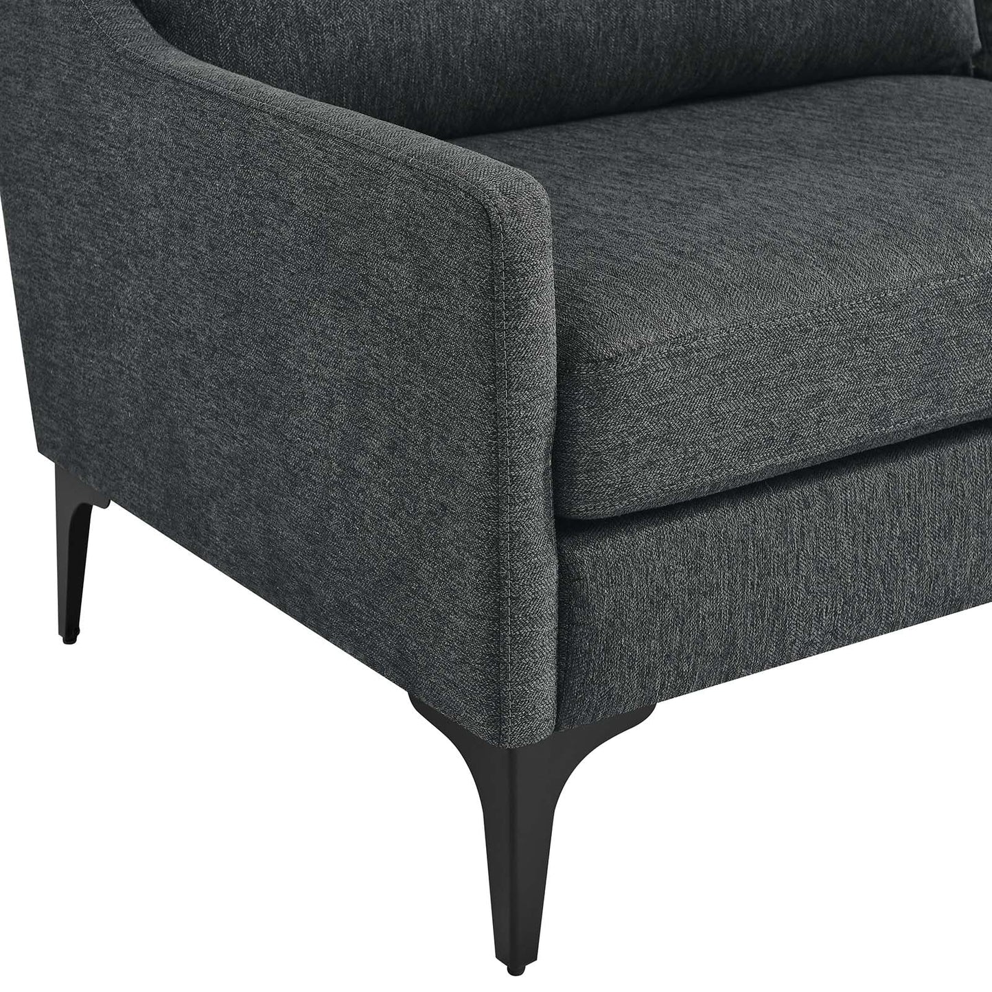 Madison 2 Seater Sofa, Charcoal