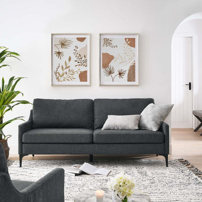 Madison 2 Seater Sofa, Charcoal
