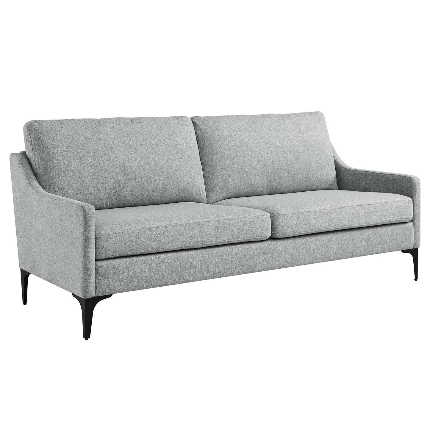 Madison 2 Seater Sofa, Light Gray