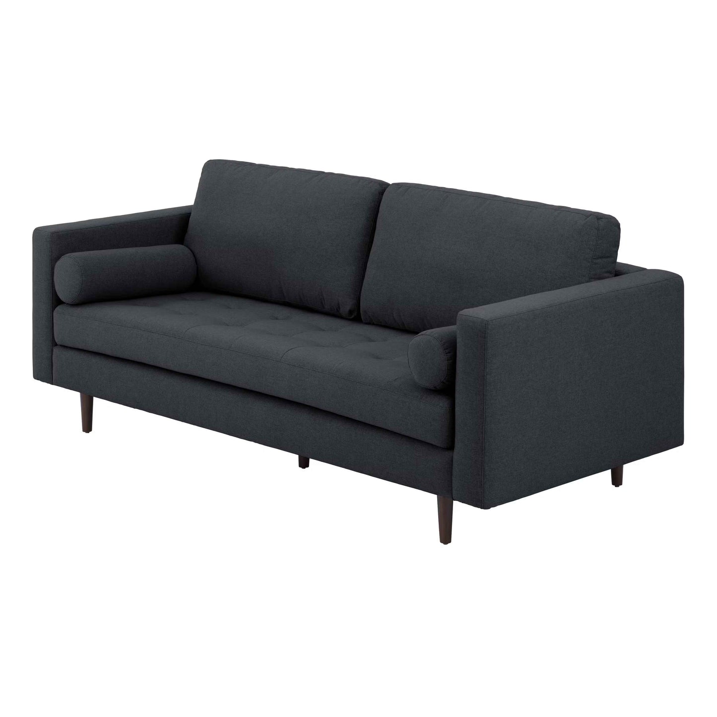 Noah 2 Seater Sofa, Charcoal Gray