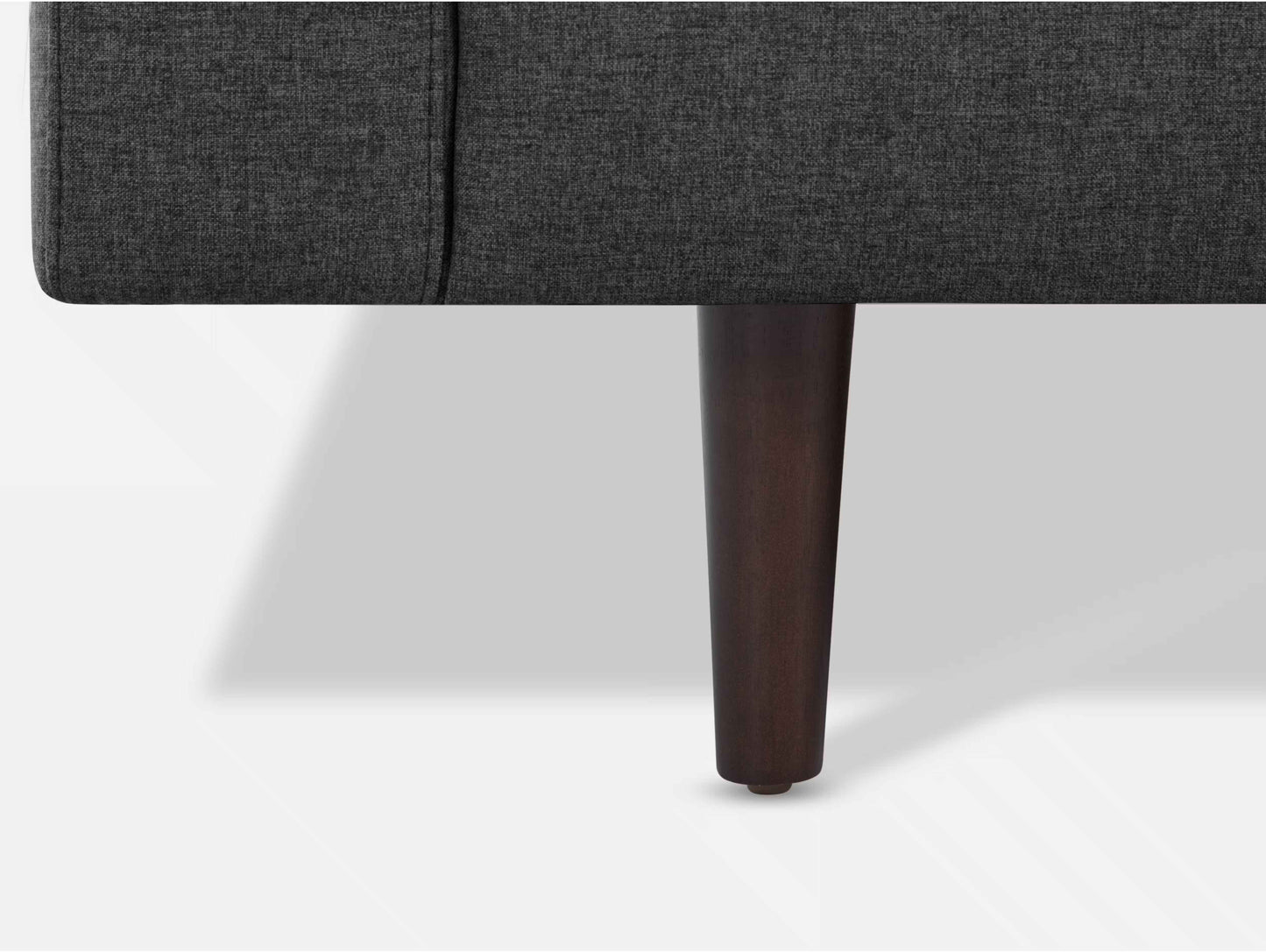 Noah 2 Seater Sofa, Charcoal Gray