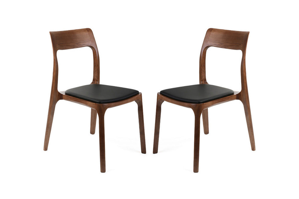 H Dining Chair, Walnut