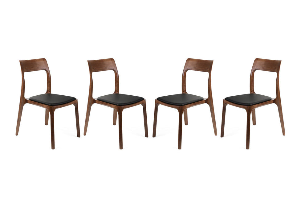 H Dining Chair, Walnut