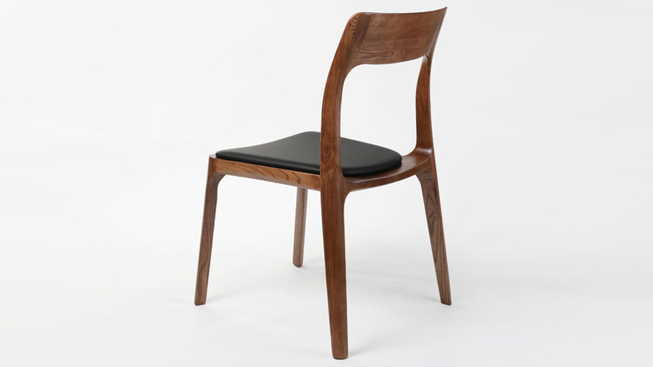 H Dining Chair, Walnut