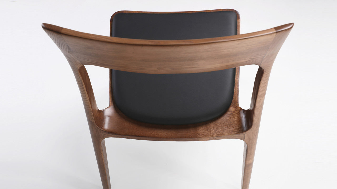 H Dining Chair, Walnut