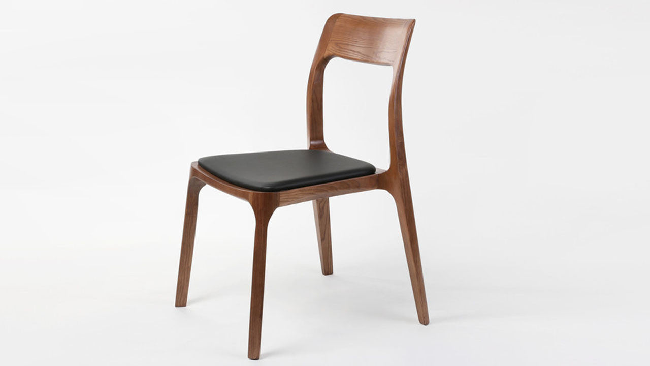 H Dining Chair, Walnut