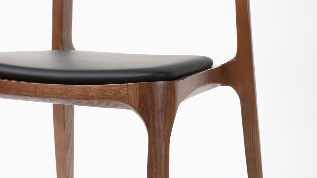 H Dining Chair, Walnut