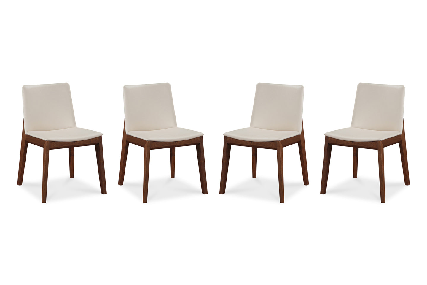 Dino Dining Chair, White PU Leather