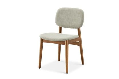 Kelsey Chair, Walnut Stain, Pewter Grey