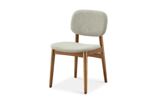 Kelsey Chair, Walnut Stain, Pewter Grey