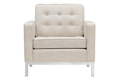 Florence Armchair, Beige