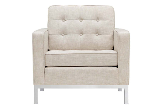 Florence Armchair, Beige