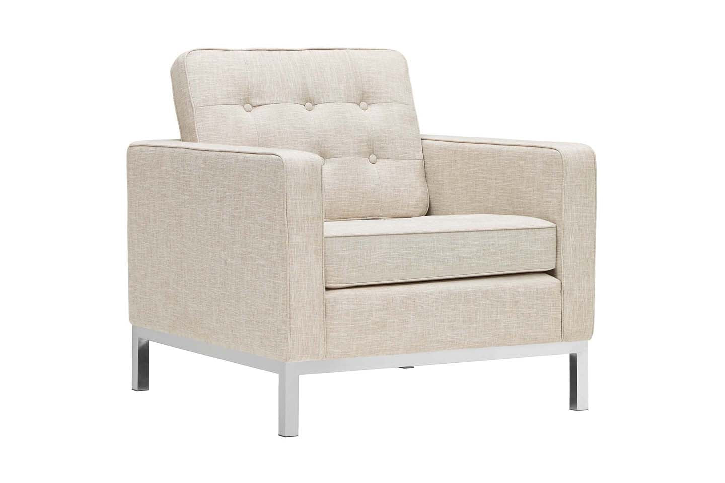 Florence Armchair, Beige