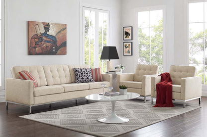 Florence Armchair, Beige