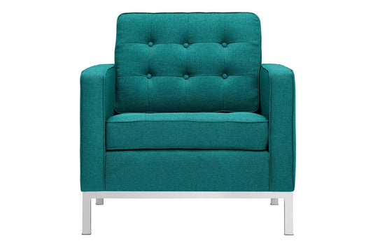 Florence Armchair, Teal